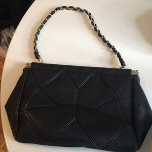 Black/gold handbag